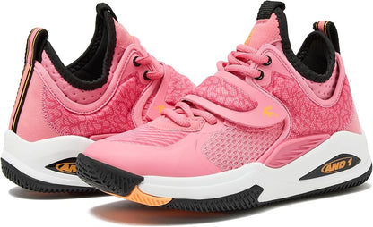 AND1 Boys & Girls Basketball Shoes, Cool Kids Basketball Sneakers, Size Little Kid 11 to Big Kid 7
