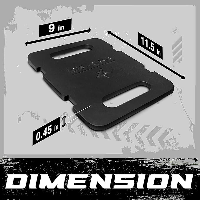 Yes4All Adjustable Ruck Weight with Straps for Rucking, Swings, Squat & Strength Training
