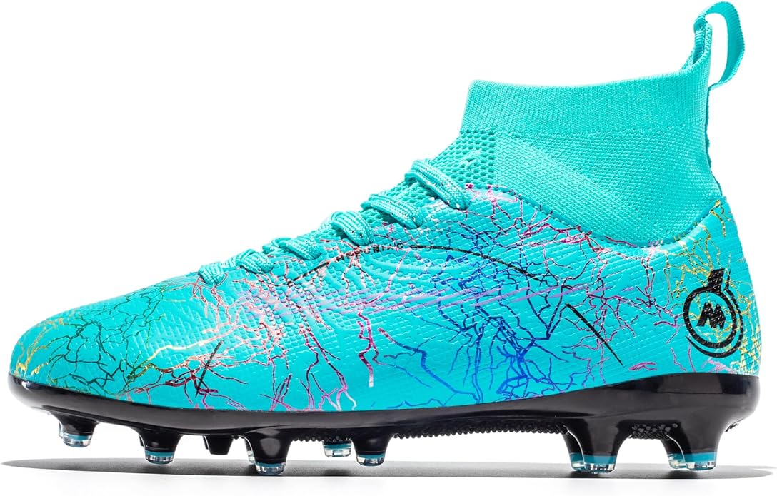 Boy Soccer Cleats Big Kids Soccer Shoes Professional Soccer Cleats Shoes,Unisex Soccer Sneakers for