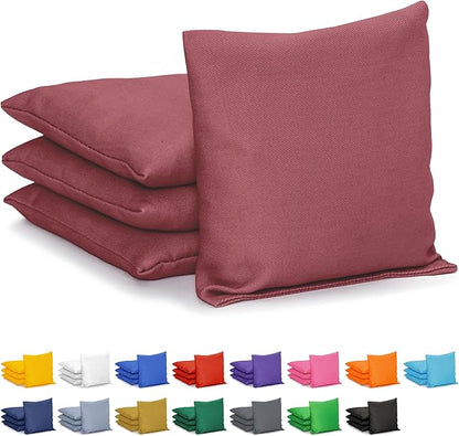 GoSports Classic Cornhole Bean Bags Set of 4-16 Colors Available - Regulation All Weather, Mix and