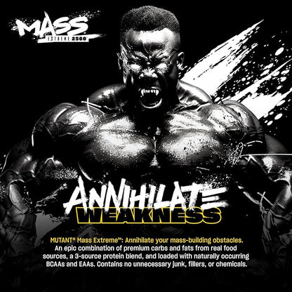 Mutant Mass Extreme Gainer ??Whey Protein Powder ??Build Muscle Size and Strength ??High Density