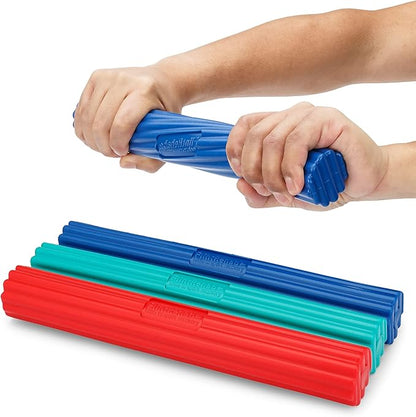 FlintRehab Flex Bars for Physical Therapy (3 Pack), Hand therapy Flex Bar, Resistance Bar for