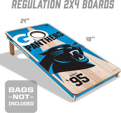 YouTheFan NFL 2’ x 4’ Professional Wood Cornhole Game