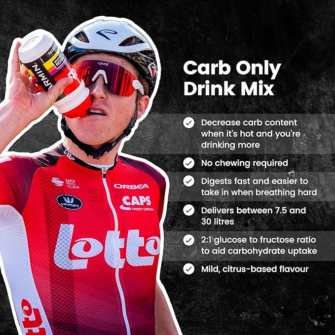 Precision Fuel PF Carb Only Drink Mix - High Carbohydrate Powder for Energy, Vegan, 120g Carbs per