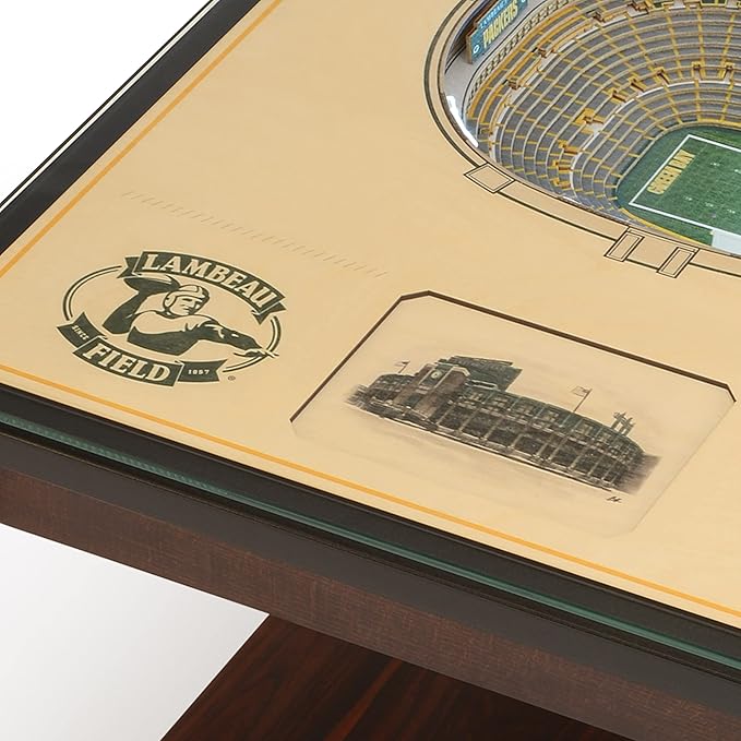 YouTheFan NFL 25-Layer StadiumViews Lighted End Table