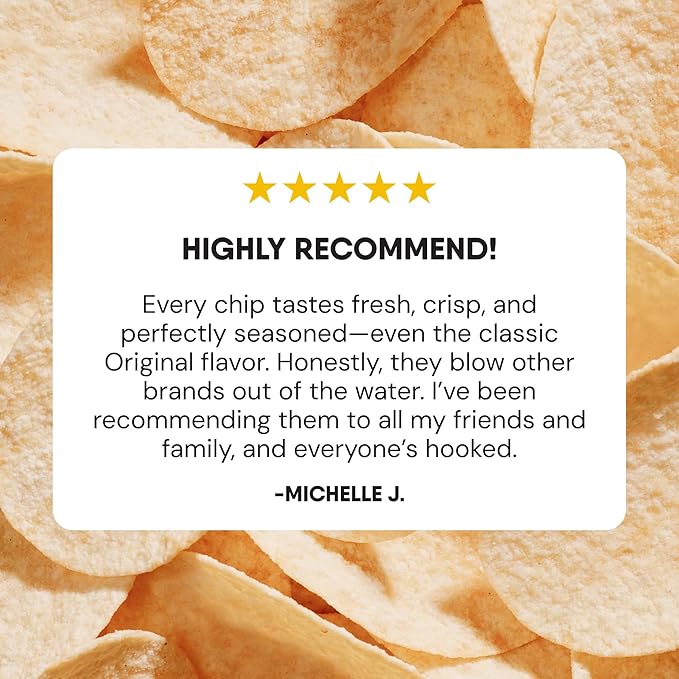 The Good Crisp Company, Good Crisps Minis (Variety Pack, 1.6 Ounce, Pack of 8) Contains: 4 Original