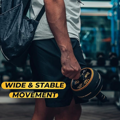 Ab Roller Wheel - Ab Wheel Roller & Knee Mat - Rueda Para Abdominales - Abdominal Wheel - Abs