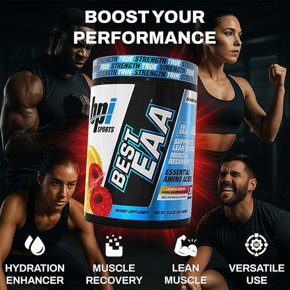 BPI Sports Essential Amino Acids EAA Powder - Pre, Intra & Post Workout Drink - BCAA Powder for Men
