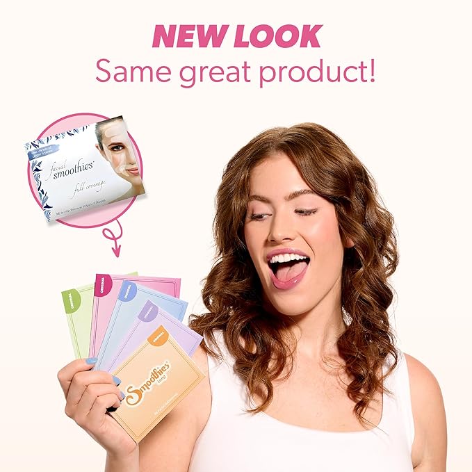 Smoothies Full Coverage Wrinkle Patches for Face Overnight - Facial Patches for Forehead, Elevens