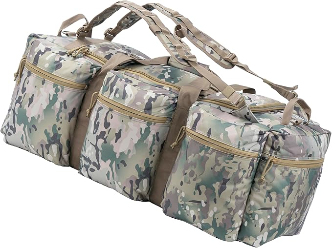 100L Large Military Duffle Bag Deployment Duffel Bag Sports Equipment Travel Luggage Bag with