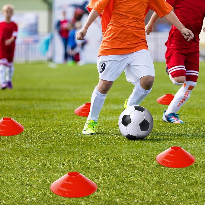 Agility Ladder Speed Training Equipment Set-20ft Agility Ladder,12 Soccer Cones,4 Hurdles, Jump