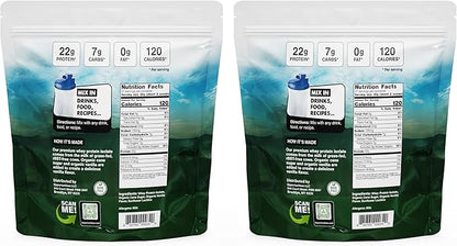 Opportuniteas Grass Fed Vanilla Whey Protein Isolate Powder - 22g Protein Powder Without Artificial