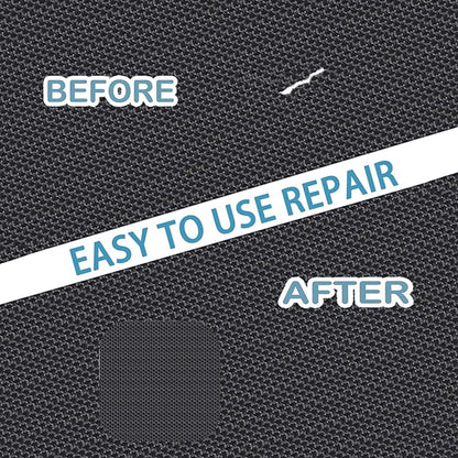 Heavy-Duty Trampoline Patch Repair Kit: 6 Self-Adhesive Patches (2 Square+2 Rectangular+2 Round)