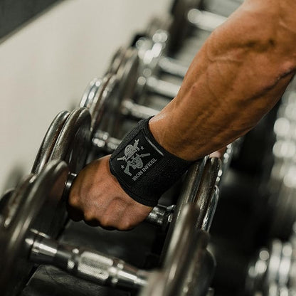 Iron Infidel Wrist Wraps for Weightlifting - 18" and 24" Heavy Duty Support for Working Out, Gym