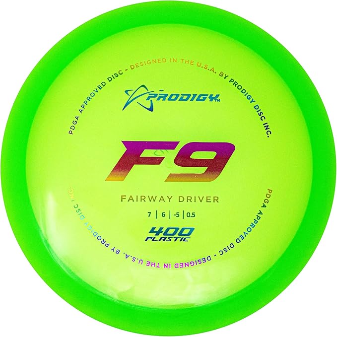 Prodigy Disc 400 F9 Disc Golf Disc - Understable Fairway Driver Disc Golf Disc for Beginners