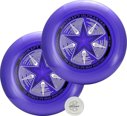 Discraft Ultrastar Ultimate Discs 1 & 2 Packs, Standard Size, for Competitive & Casual Play