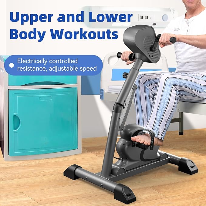 Legs Arms Electric Exercise Bike Active Passive Knee Pedal Trainer Physical Therapy Assisted