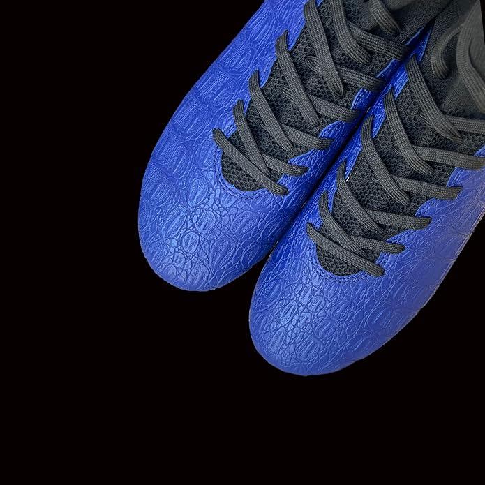 Soccer Cleats High-Top Outdoor Non-Slip Football Shoes Protection Lightweight for Firm Ground