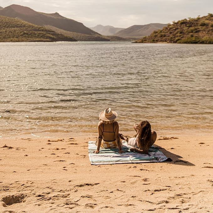 Nomadix Festival Blanket - Perfect for Picnics, Camping, & Lawn Seating - Plush Top & Water