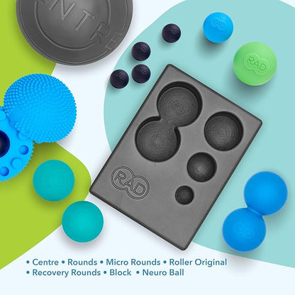 RAD Yoga Bundle for Myofascial Release, Muscle Recovery, & Relaxation ??Includes Multi-Use Yoga