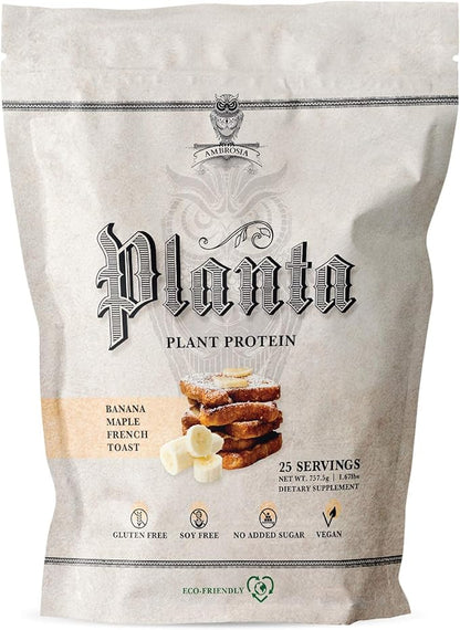 Ambrosia Planta - Premium Plant-Based Protein | Vegan & Keto Friendly | Gourmet Flavors with No
