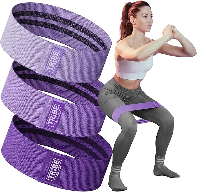 Fabric Resistance Bands for Legs - Workout Bands Resistance Bands for Men and Women - Booty Bands