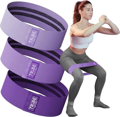 Fabric Resistance Bands for Legs - Workout Bands Resistance Bands for Men and Women - Booty Bands