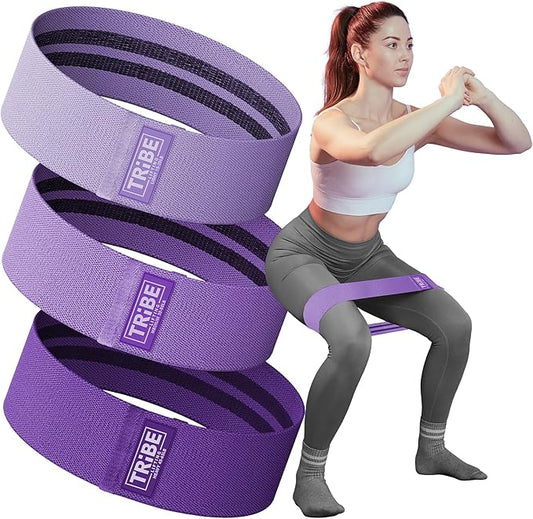 Fabric Resistance Bands for Legs - Workout Bands Resistance Bands for Men and Women - Booty Bands
