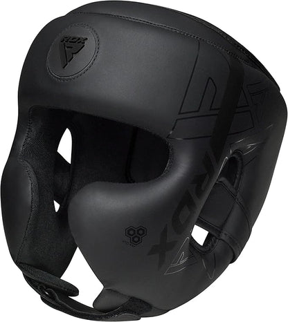 RDX Boxing Headgear, MMA Training, Adjustable Padded Kara,Muay Thai Headgear, Kickboxing, Sparring