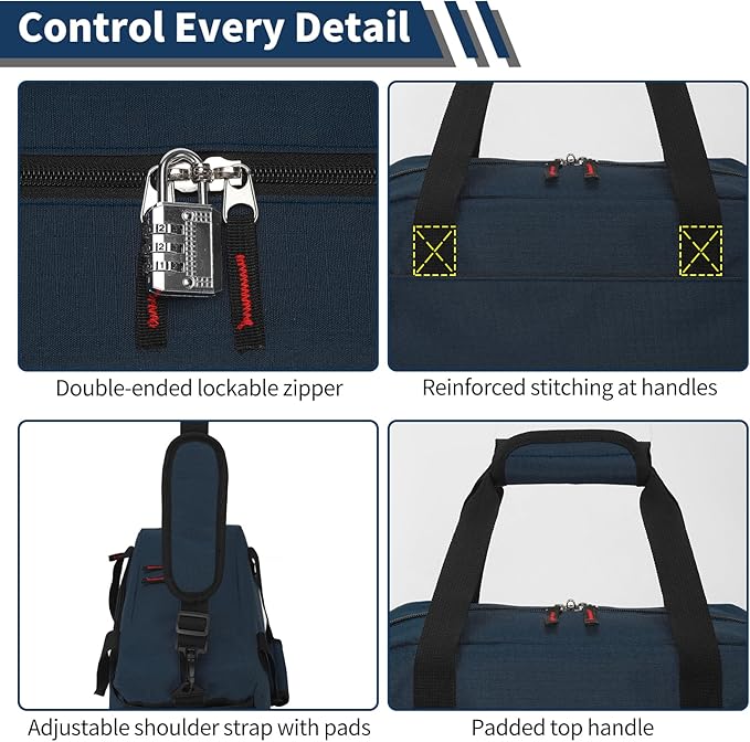 Small Gym Bag with Wet Pocket - 14 inch Mini Duffle Bag for Men & Women Lightweight Carry On Bag