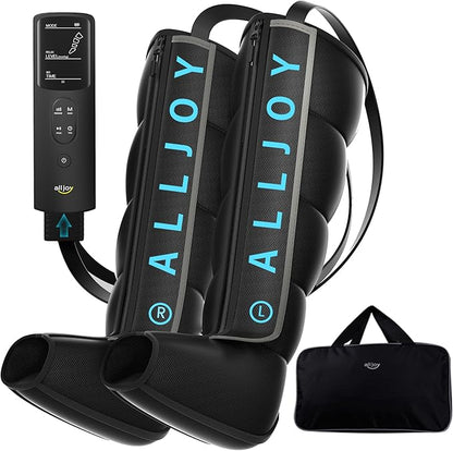 ALLJOY Pro-Grade Leg Massager Recovery Boots, Leg Compression Massager for Circulation and Pain