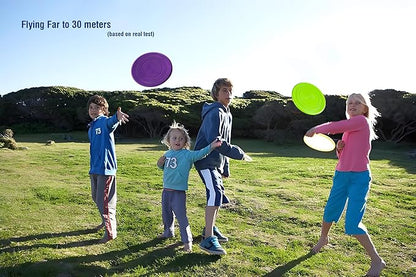 7'' Kids Outdoor Game Flying Discs 12 Pack Party Favors School Teaching Early Education Sports Safe