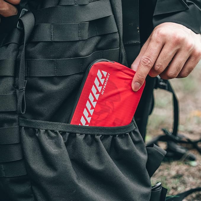 RHINO RESCUE EDC First Aid Kit for Travel, Mini Water-Resistant & Ultralight Portable Quick Search