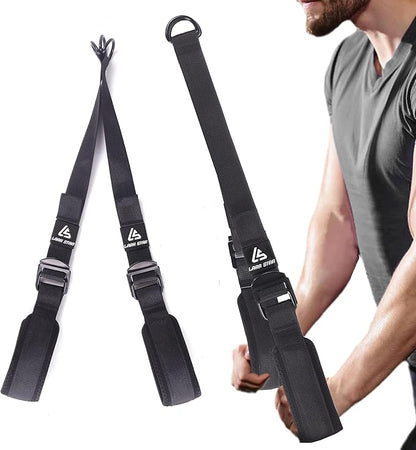 Tricep Rope Cable Attachment Adustable Length (24-54 Inch) ,Ideal Alternative for 27 36 48 Inch