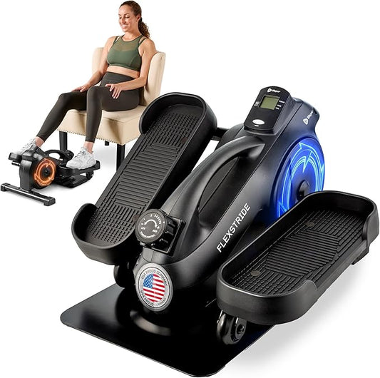 Lifepro Under Desk Elliptical Exercise Machine with or without Red Light, Seated Pedal Exerciser