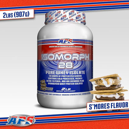 APS Nutrition Isomorph 28 Protein Powder | Pure Whey Isolate | Cold Pressed, Ultra- Filtered, & Ion