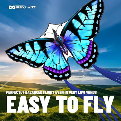 Kite-Butterfly Kites for Kids and Adults, Easy to Fly for Beginner, Durable and Eye- Catching