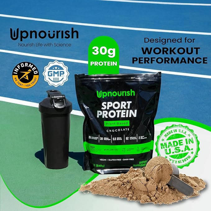 Vegan Sport Protein Powder Chocolate 20 servings ??30g Plant Based Protein, VELOSITOL, BCAAs