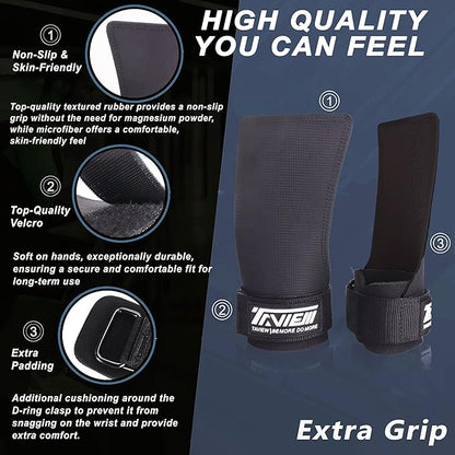 Wrist Straps for Weightlifting for Maximum Grip Support - Lifting Deadlift Strap & Weight Lifting