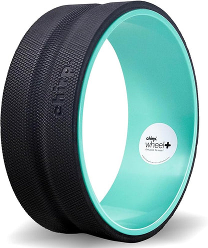 Chirp Wheel Foam Roller ??Targeted Back & Neck Relief, Lumbar Spine Stretcher, Spinal Decompression