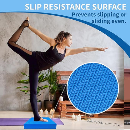 Professional Foam Balance Pad, Large Balance Pads for Physical Therapy, Foam Balance Board for