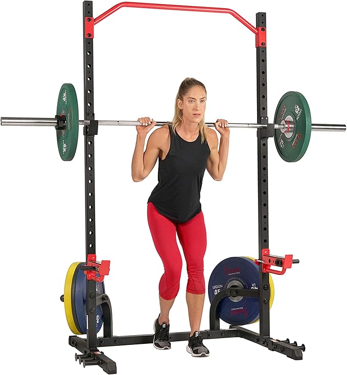 Sunny Health & Fitness Multifunctional Strength Training Home Gym ??Complete Workout Equipment with