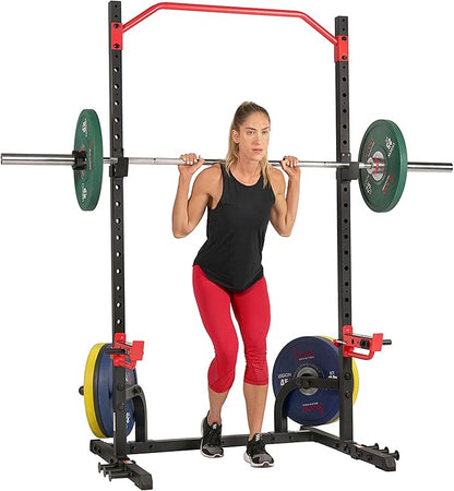 Sunny Health & Fitness Multifunctional Strength Training Home Gym ??Complete Workout Equipment with