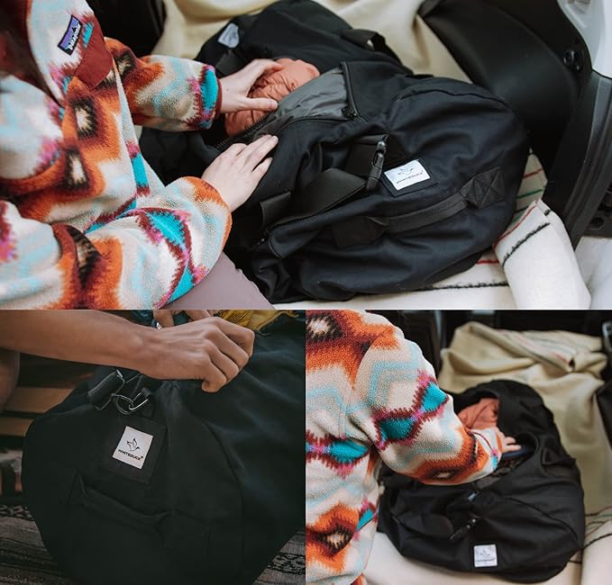 WHITEDUCK Heavy Duty Canvas Duffel Bag for Men and Women - Foldable Military Army Style Duffel Bag