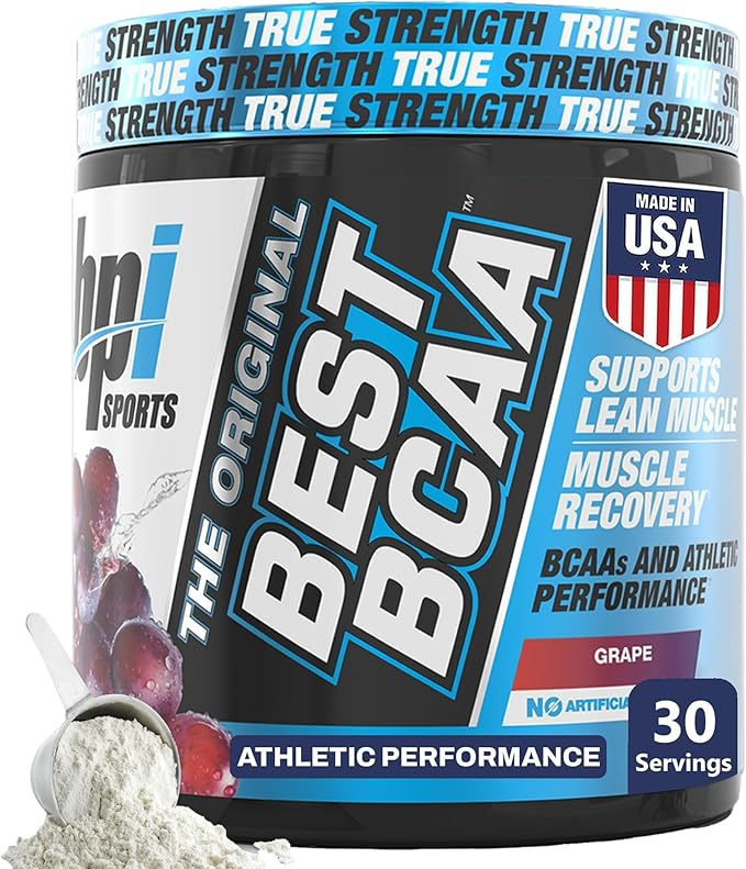 BPI Sports Best BCAA Powder - Muscle Recovery Support - Branched Chain Amino Acids | Building