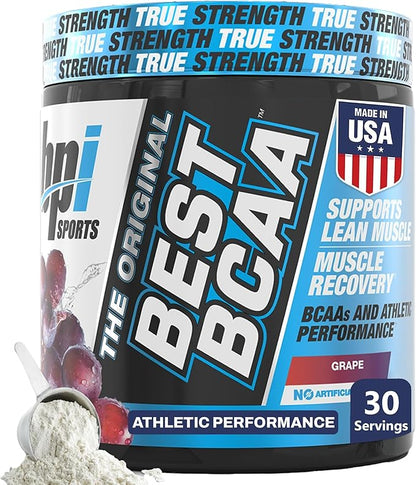 BPI Sports Best BCAA Powder - Muscle Recovery Support - Branched Chain Amino Acids | Building