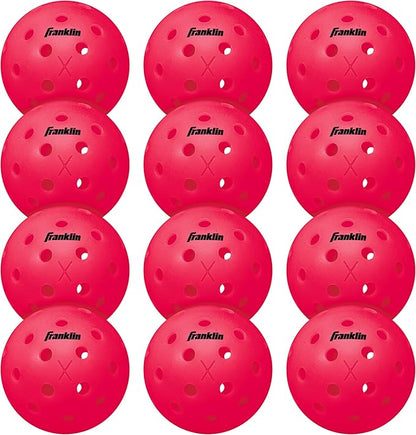 Franklin Sports X-40 Outdoor Pickleballs - Official Ball of USA Pickleball, APP Tour + US Open