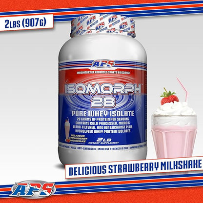 APS Nutrition IsoMorph 28 Protein Powder | Pure Whey Isolate | Cold Pressed, Ultra- Filtered, & Ion