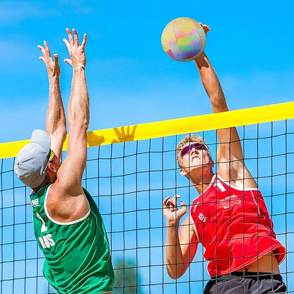 Volleyball Size 5 - Premium PU Leather, Ultra-Durable Soft to The Touch for Youth, Adults, Ideal