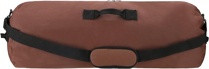 WHITEDUCK HOPLITE Heavy Duty Military Canvas Duffel Bag, Army Cargo Style, Foldable Tactical